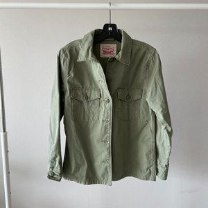 Levi's Green Jacket Size XS